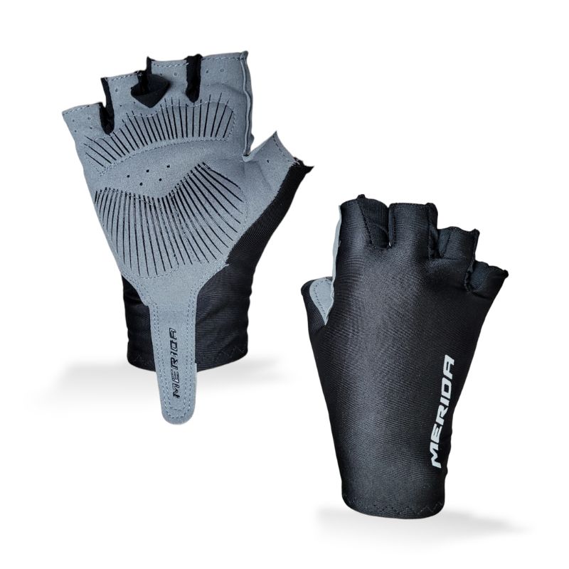 Guantes de ciclista cortos de lycra